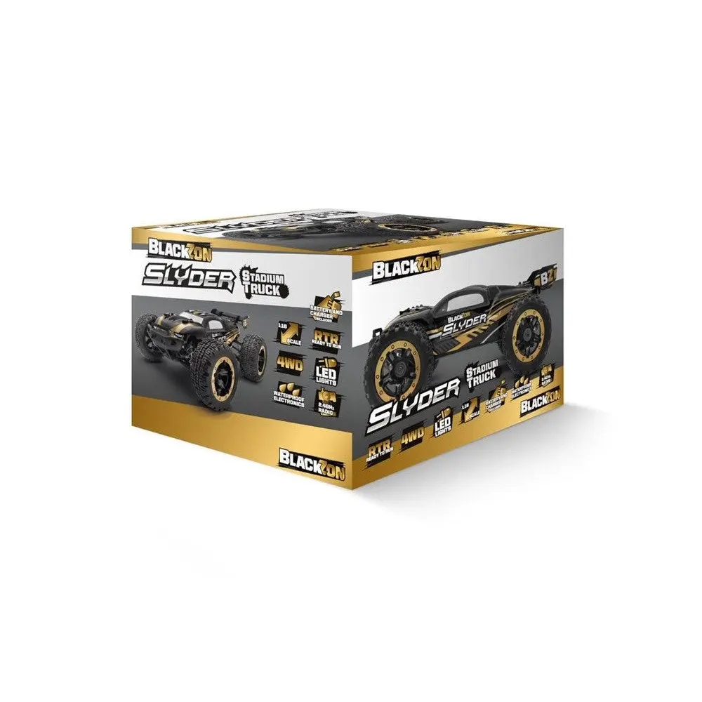 540103 1/16 Slyder ST 4WD Electric Stadium Truck Gold - Toys & Games