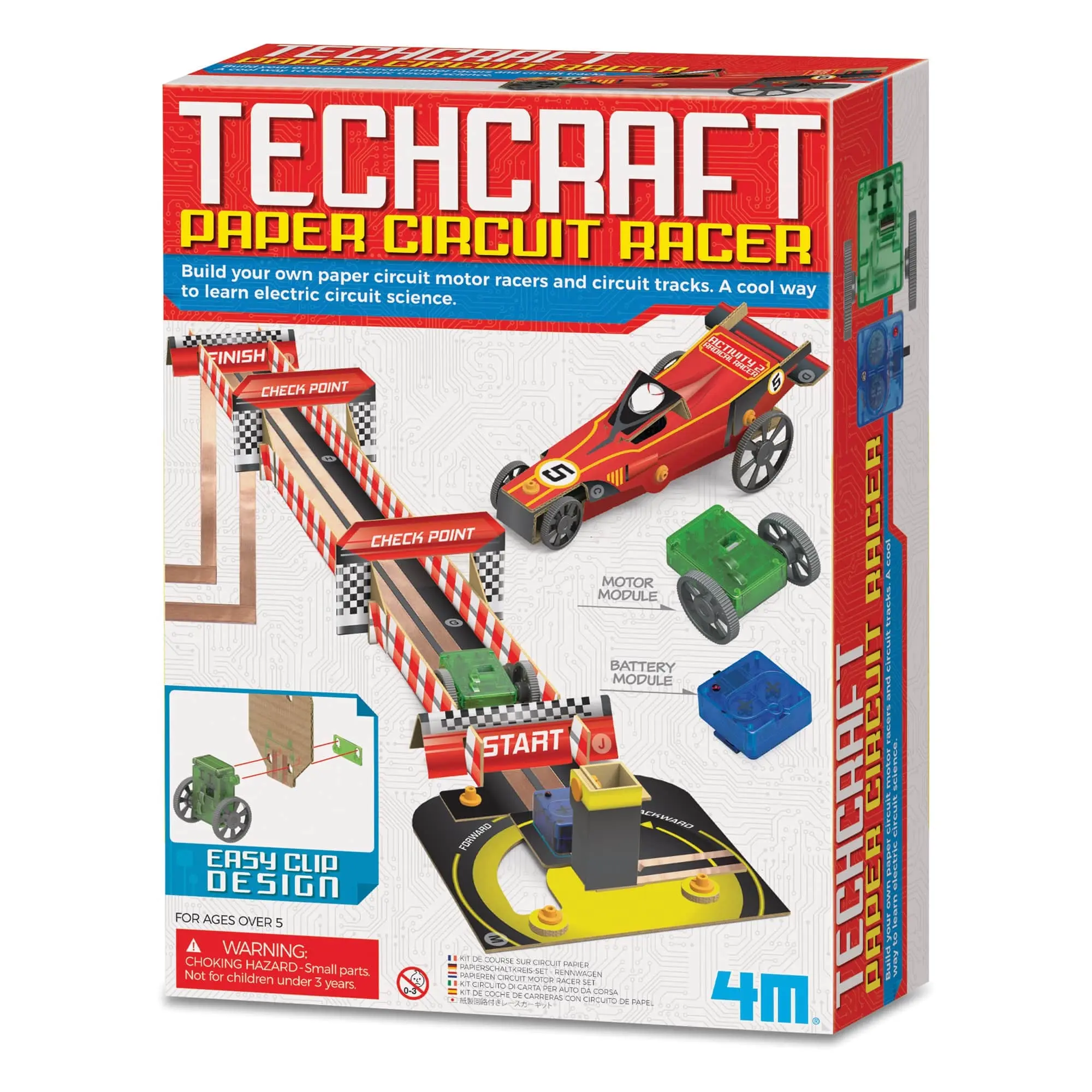 4M - Techdraft Paper Circuit Racer