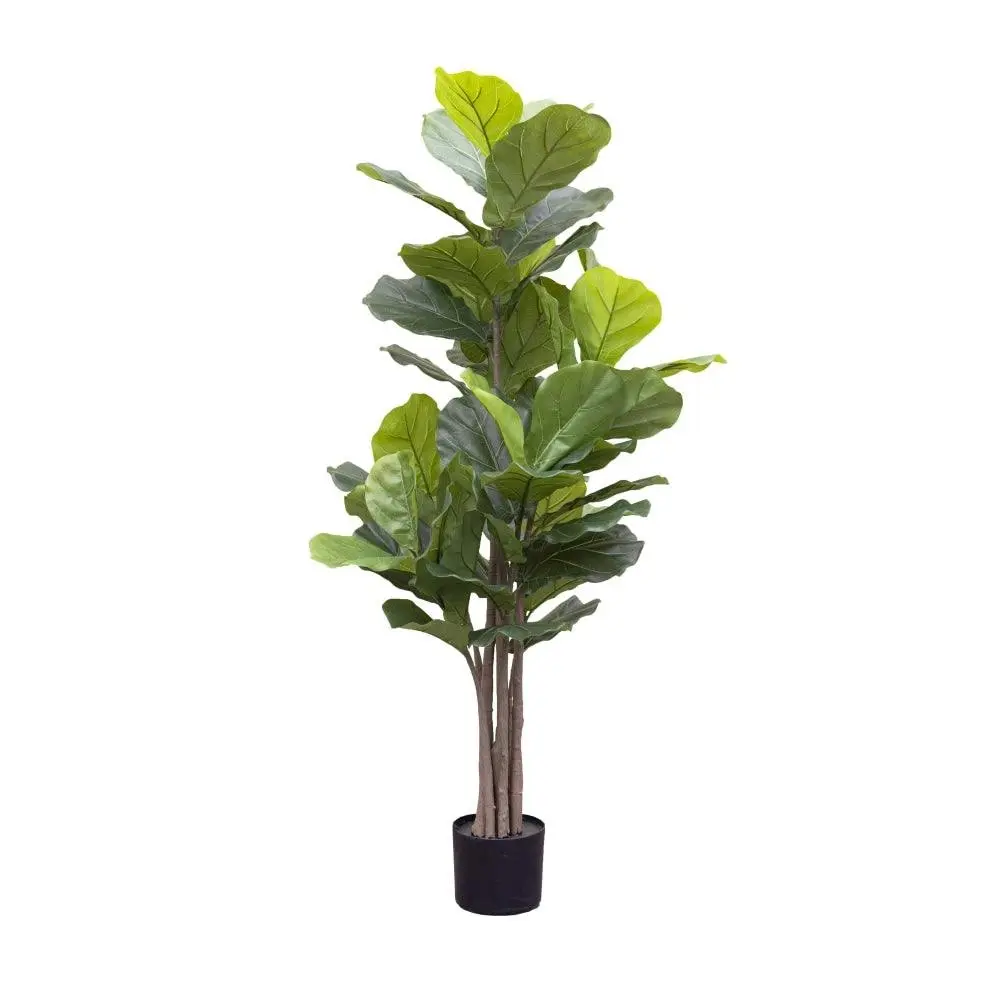 Glamorous Fusion Giant Fiddle Leaf 152cm Artificial Faux Plant Tree Decorative Green - Home & Garden