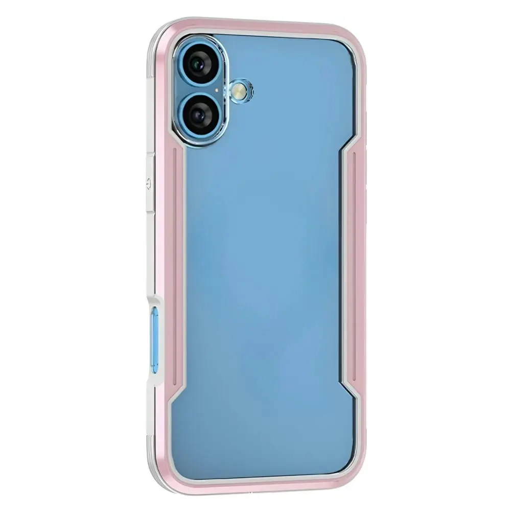 Soka Metal Case (Suits iPhone 16 Plus) - Rose Gold