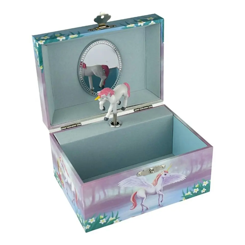 Kaper Kidz 15cm Sugar Plum Unicorn Keepsake Musical Jewellery Box Organiser 3y+ - Toys & Games