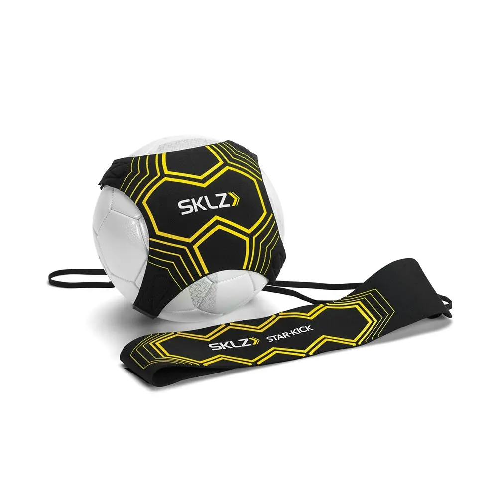 SKLZ Star-Kick Waist Trainer/Ball Glove Attachment f/Size 3/4/5 Soccer Ball BLK