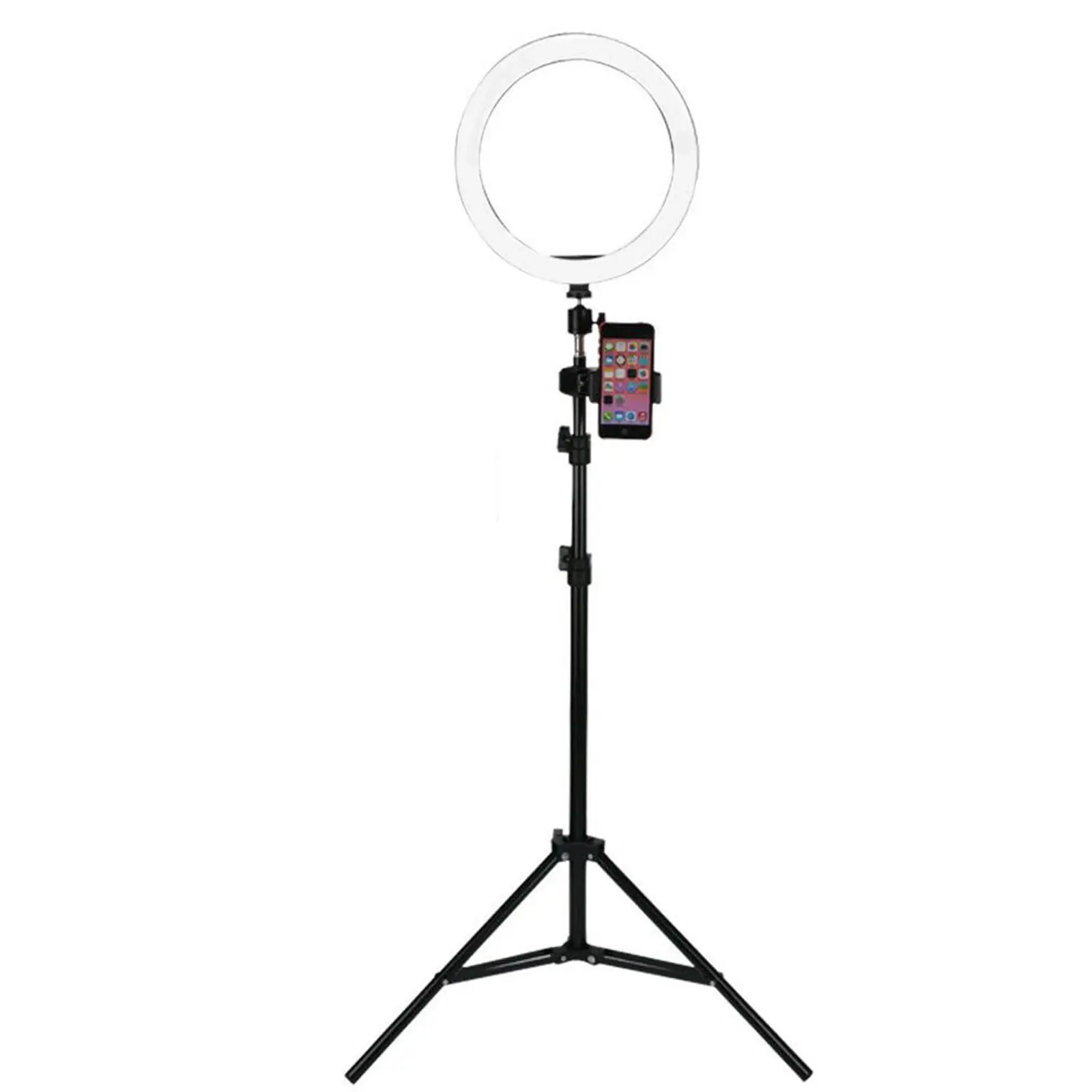 10'' Dimmable Makeup Phone Selfie Live LED Ring Lamp Light Kit with Tripod Stand - Electronics