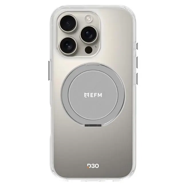 EFM Alta MagSafe D3O Bio Case (Suits iPhone 16 Pro) - Clear