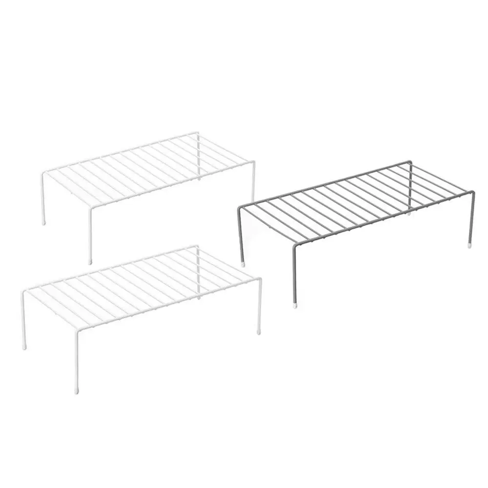 3x Boxsweden Wire Elevated Storage Rack 46cm Kitchen Organiser Holder Assorted - Home & Garden