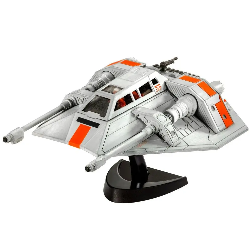 Revell Model Set 1:52 Scale Star Wars 10cm Snowspeeder Level 3 Kit Toy Kids 10y+ - Hobbies