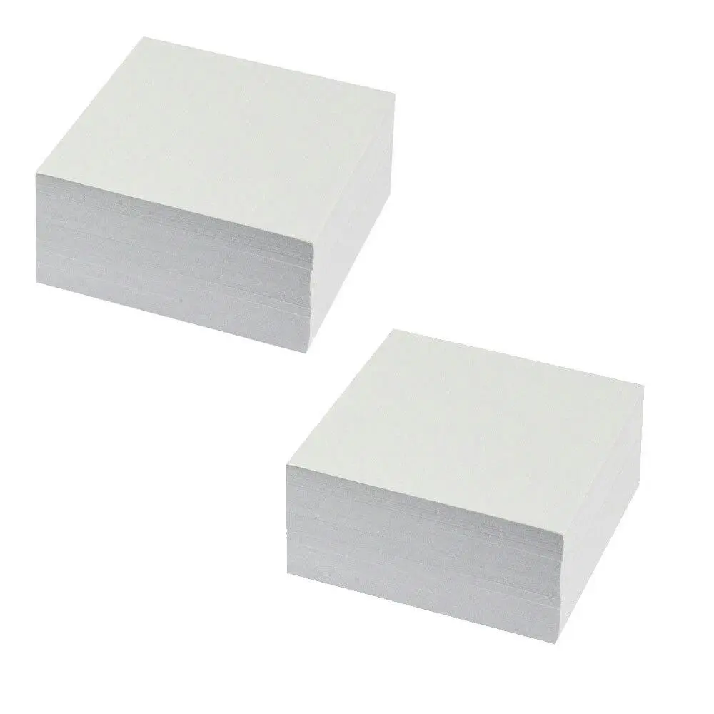 Esselte 1000 Sheets Memo Cube Paper/Notes Refill 95 x 95mm Work Stationery - Office