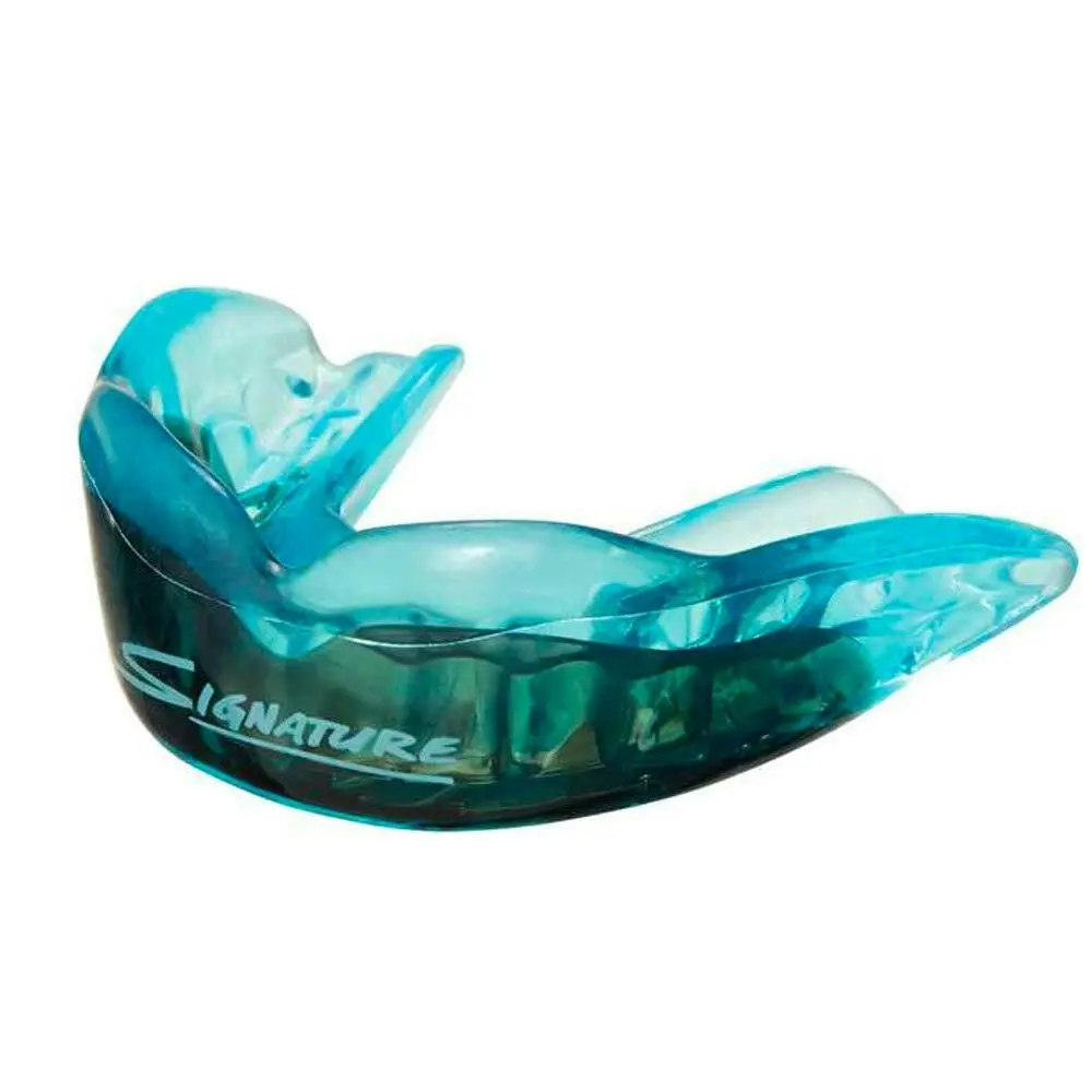 Signature Sports Premium Type 3 VIPA Mouthguard Teeth Shield Teen Blue/Black - Sports & Outdoor