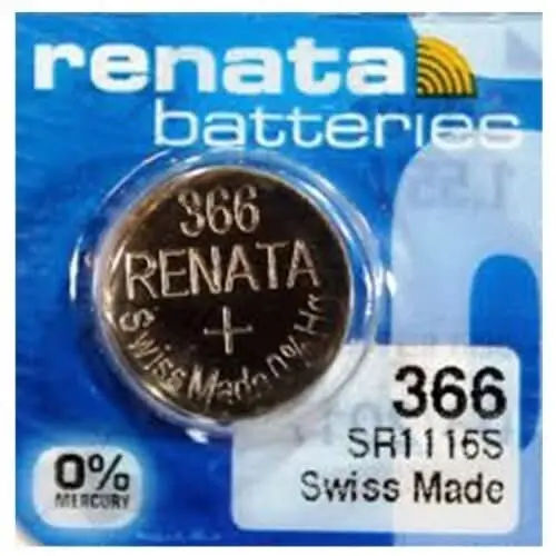 5 Pack SR1116 / SR1116SW / 366 Renata Silver Oxide Battery - Electronics