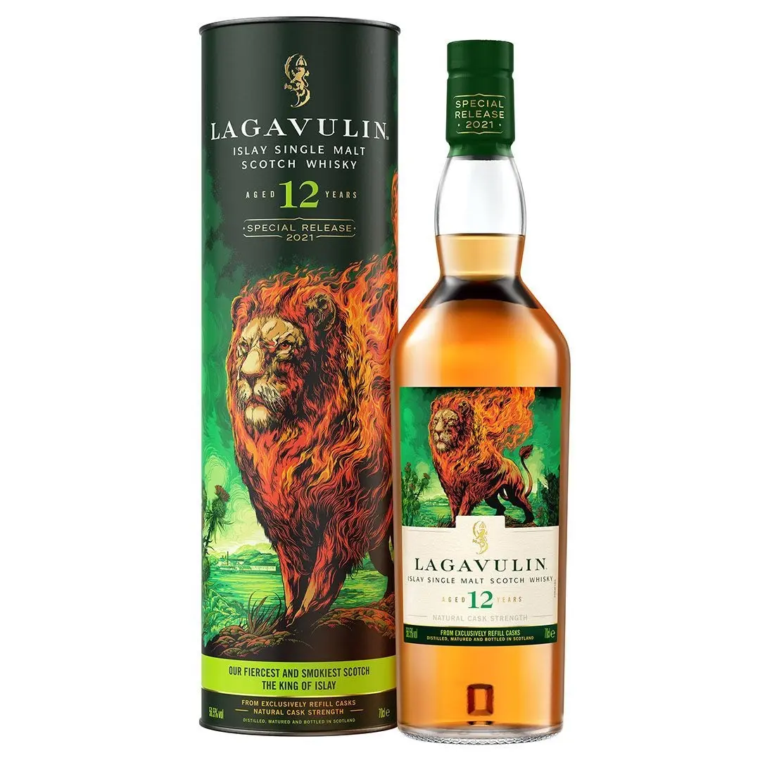 Lagavulin 12 Year Old Special Release 2021 Single Malt Scotch Whisky 700ml - Alcohol
