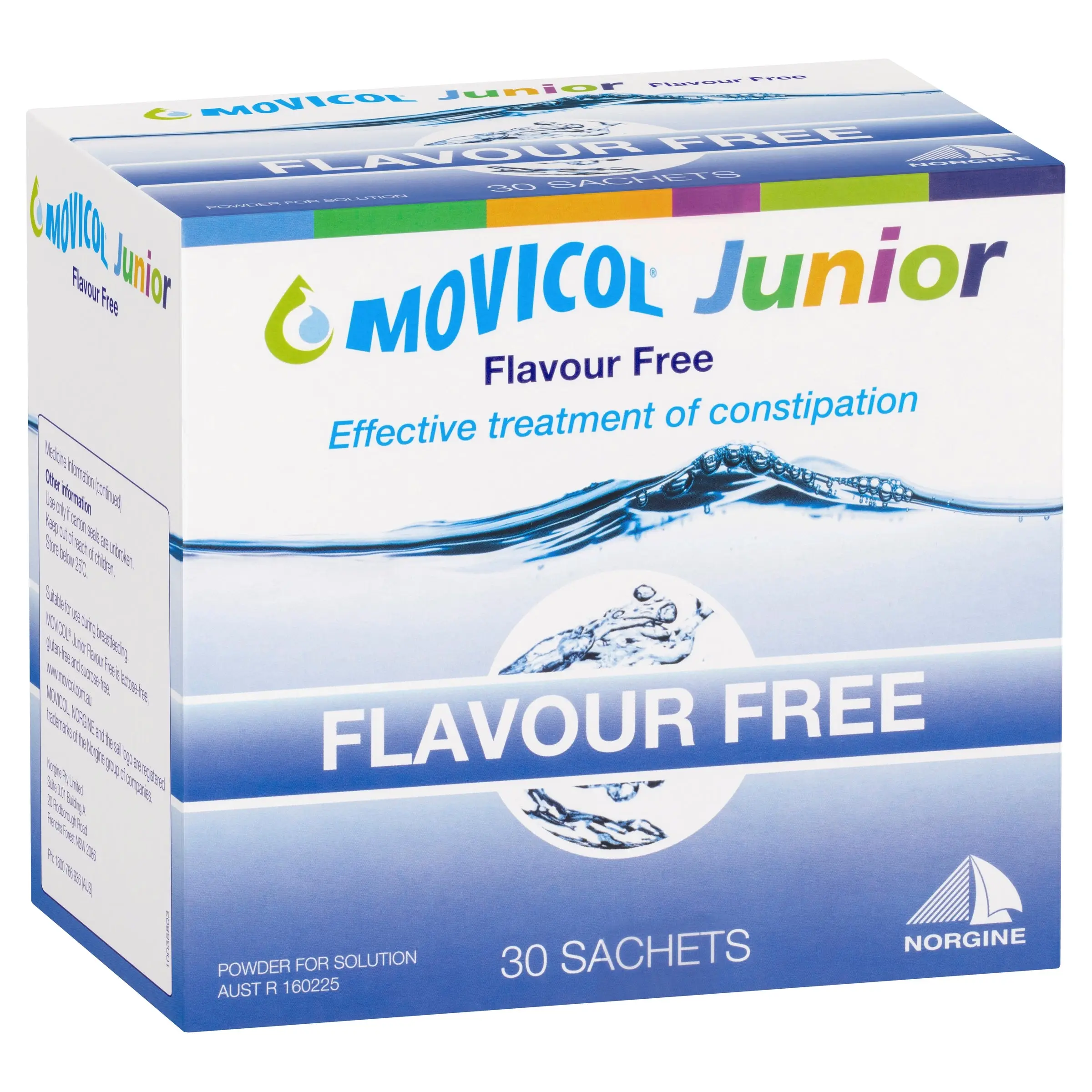 Movicol Junior Sachets 6.9g Flavour Free 30 - Health