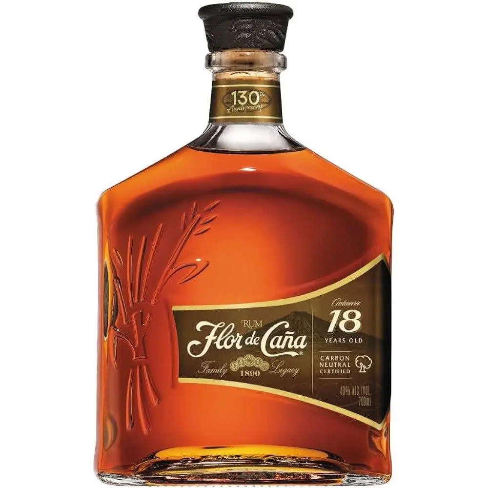 Flor de Cana 18 Year Old Rum 700ml - Alcohol