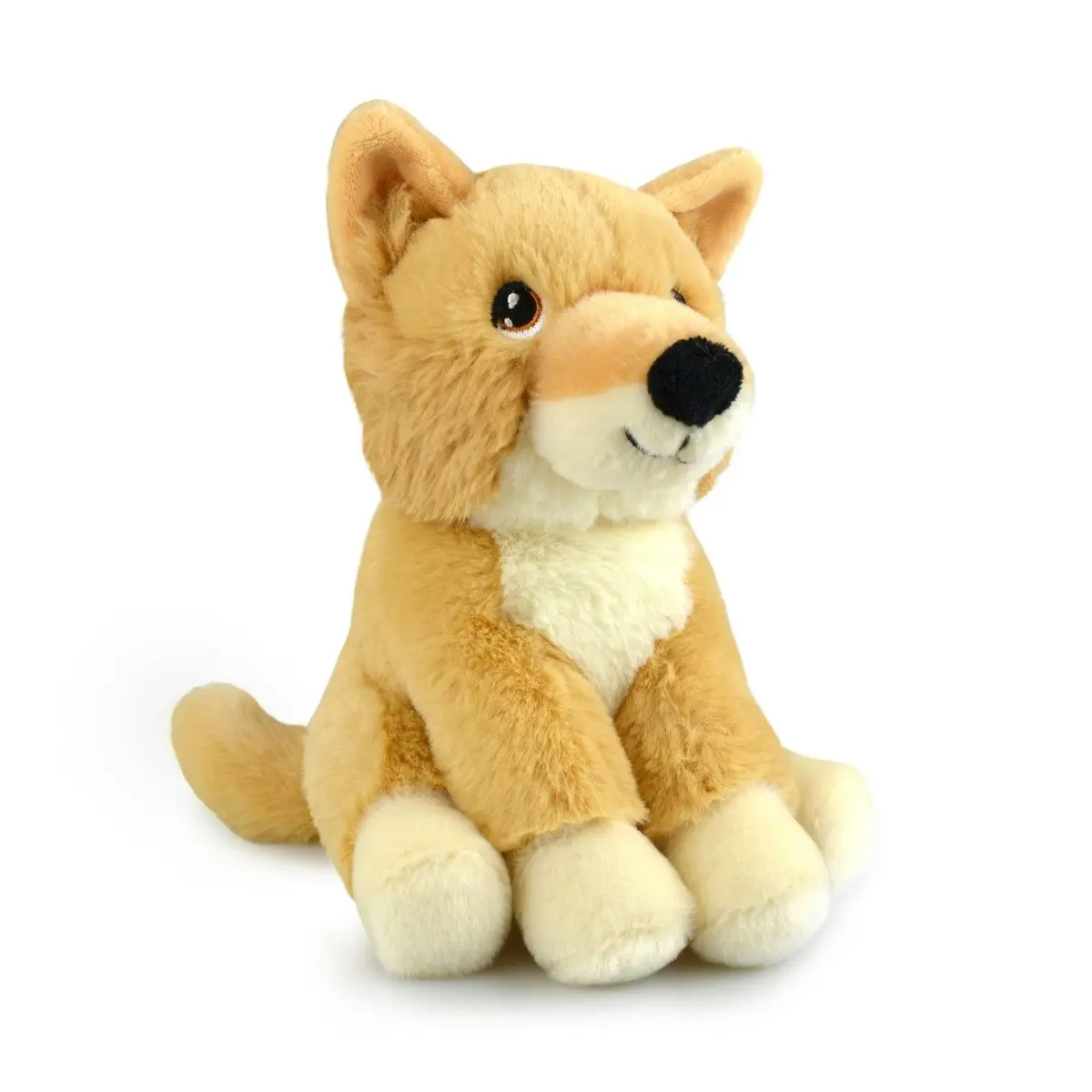 Keeleco Dingo Kids 18cm Souvenir/Gifts Soft Animal Plush Stuffed Toy Yellow 3Y+ - Toys & Games