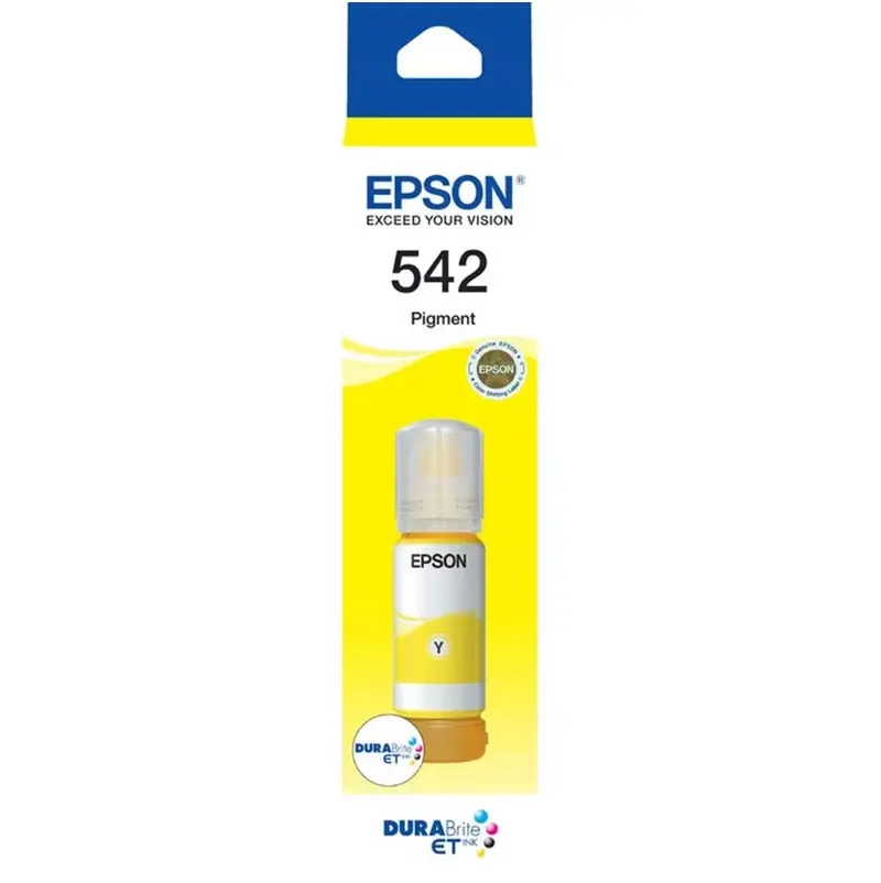 Epson 542 Yellow Refill Ink Bottle Toner C13T06A492 - Electronics