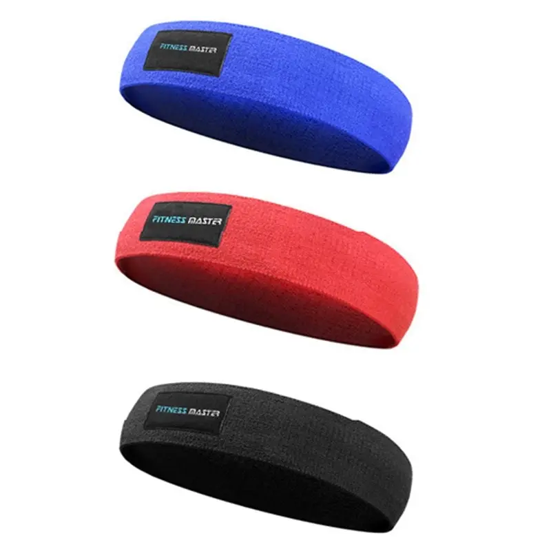 Fitness Master 3pcs Resistance Band Loop Gym Strength Exercise Legs Arms Yoga - Sports & Outdoor