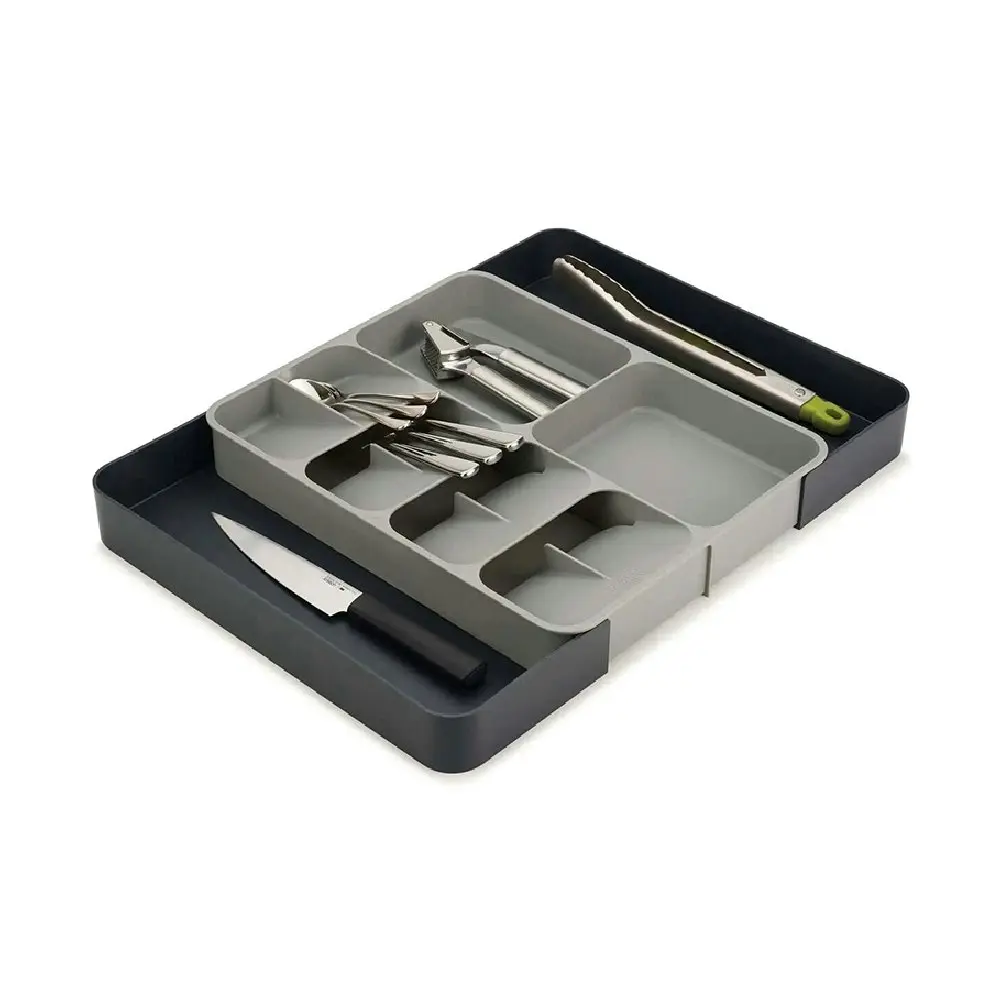 Joseph & Joseph DrawerStore Expanding Utensil & Gadgets Storage Organiser Grey - Home & Garden