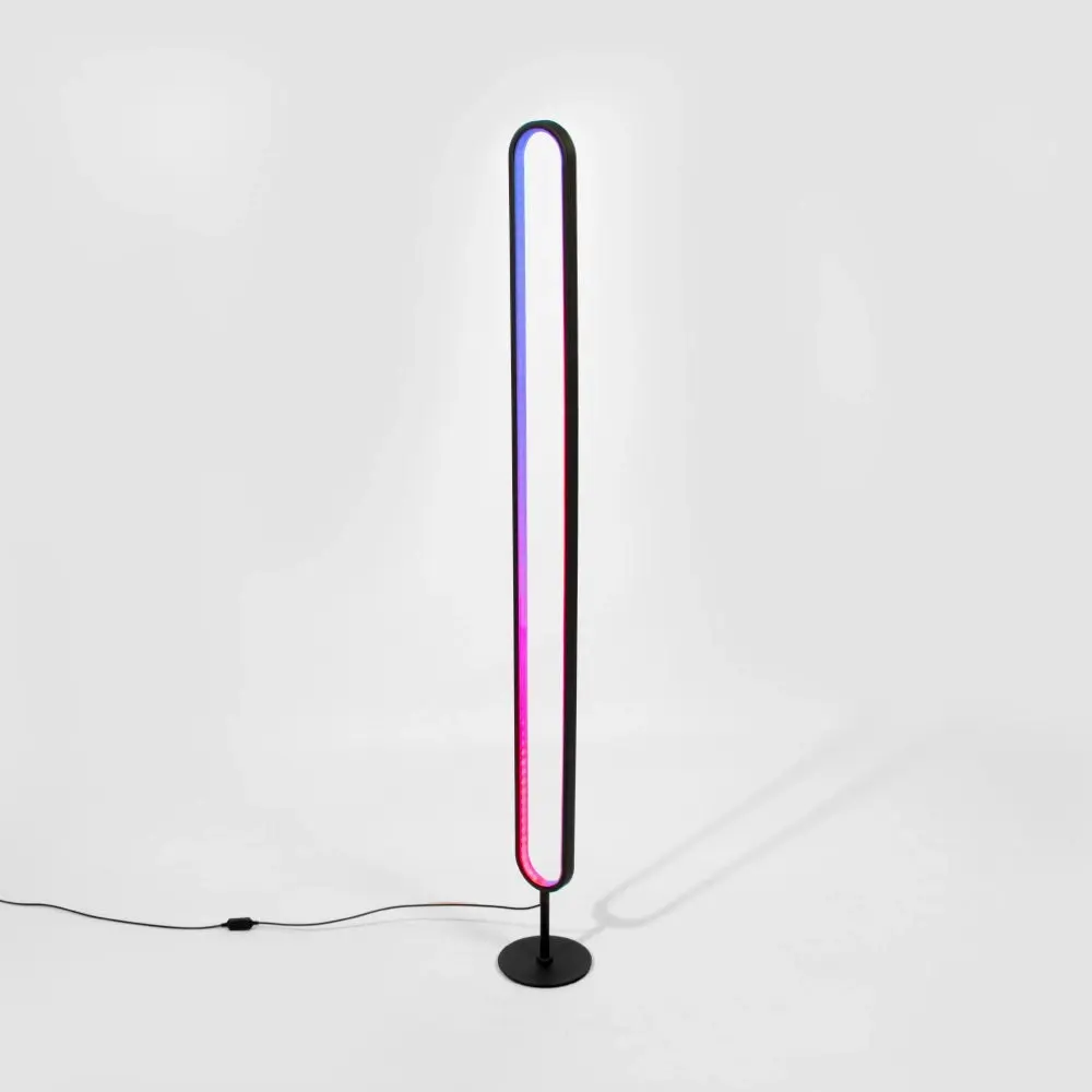 Adjustable Mood Lighting Floor Lamp - 130cm with Remote
