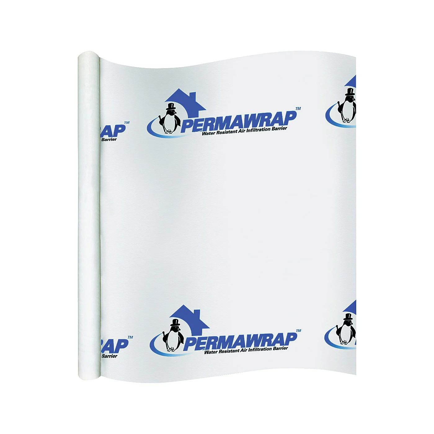 09100 House Wrap, 100 in L, 9 in W, Polypropylene, Translucent - PermaPro