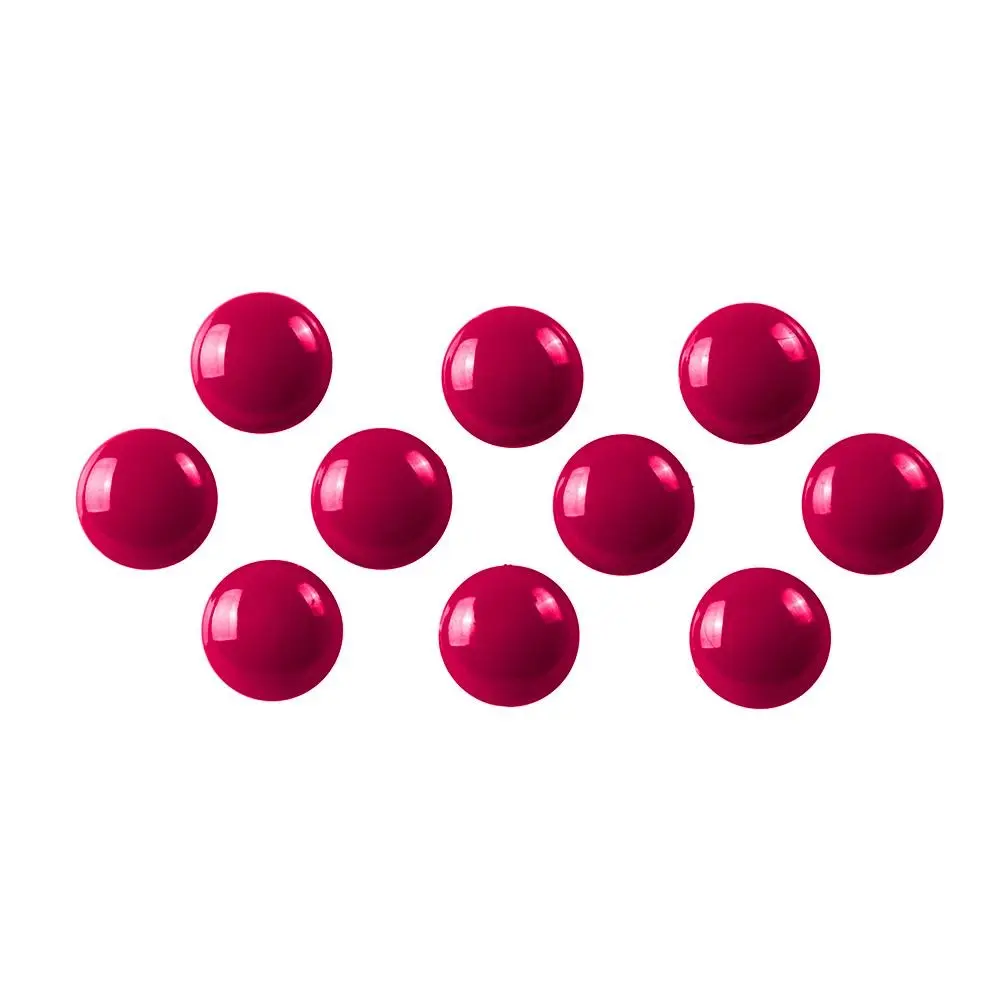20x Quartet 20mm Magnet Buttons Document/Photo Holder For Magnetic Board Red - Office