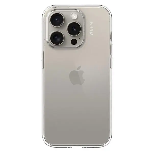EFM Zurich Armour Case (Suits iPhone 15 Pro Max) - Clear