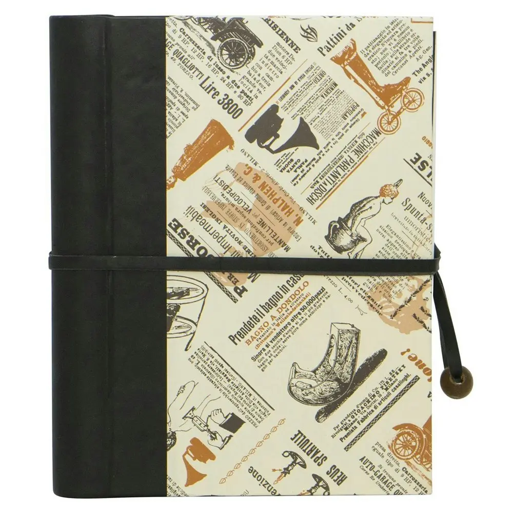Lantern Studios Italian A5 Journal Hardcover Notebook Office/School Newspaper
