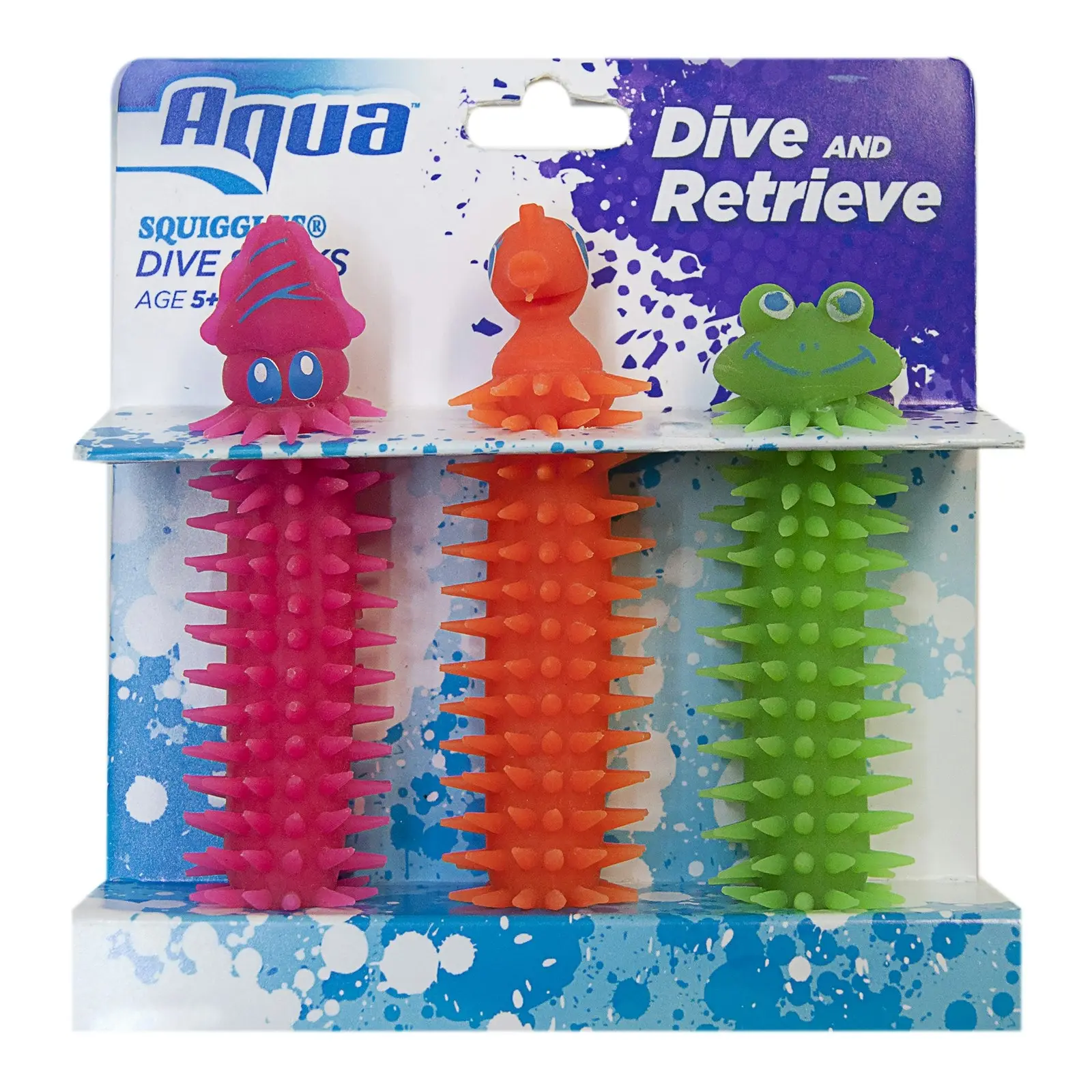 Aqua Squiggles Dive Sticks Fun Pool Game Diving/Swimming Underwater Activity Toy - Toys & Games