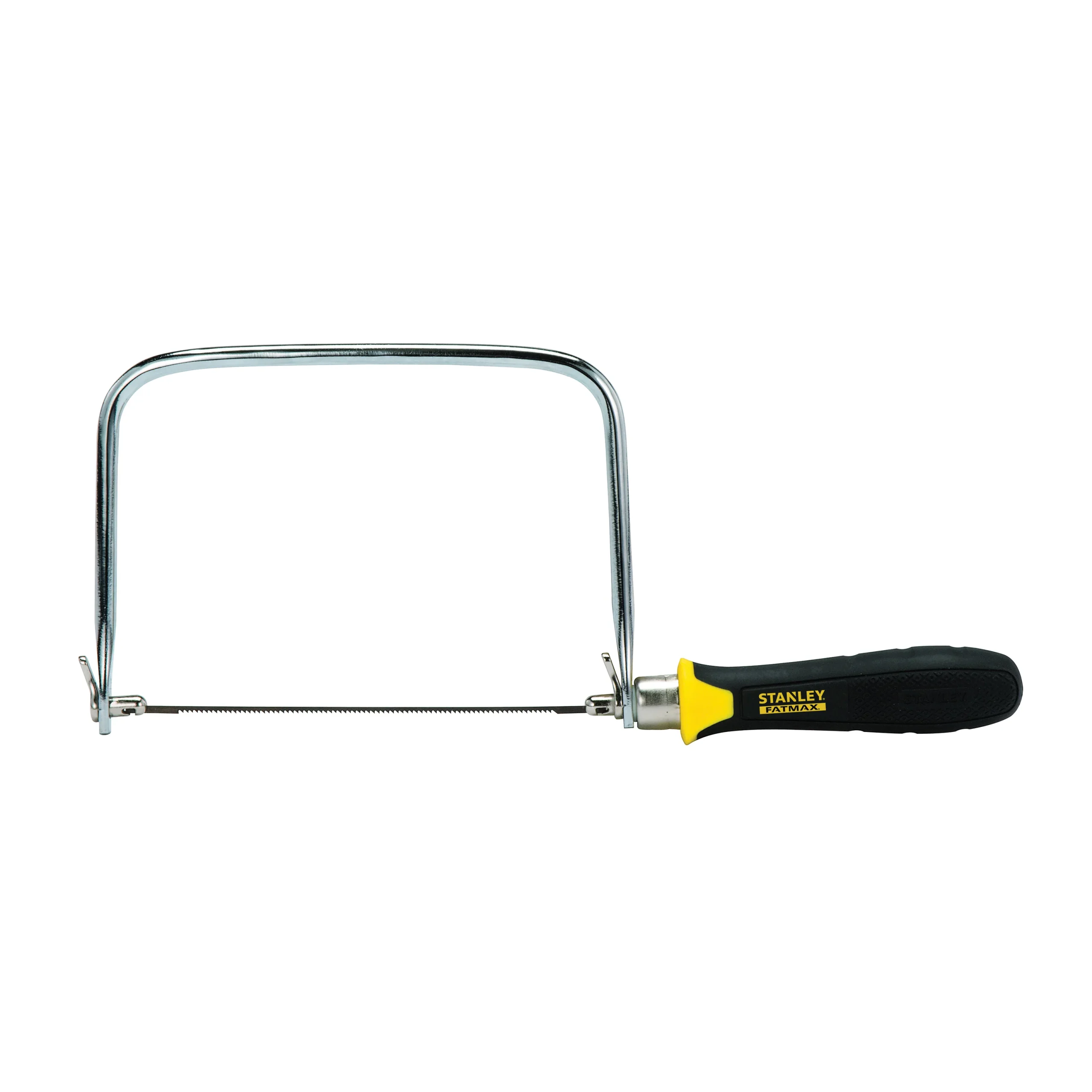15-104 Coping Saw, 6-1/2 in L Blade, 15 TPI, HCS Blade, Cushion-Grip Handle, Plastic/Rubber Handle