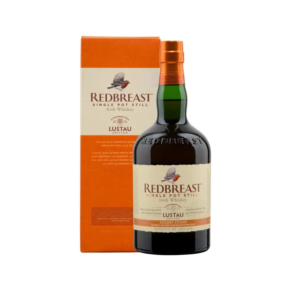 Redbreast Lustau Edition Sherry Finish Single Pot Still Irish Whiskey 700ml - Alcohol