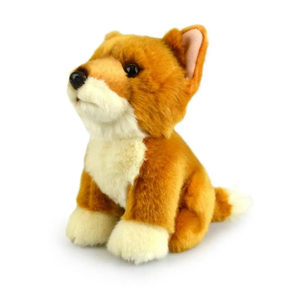 Lil Friends 18cm Dingo Kids/Children/Toddler Soft Plush Animal Toy Brown 3y+ - Toys & Games