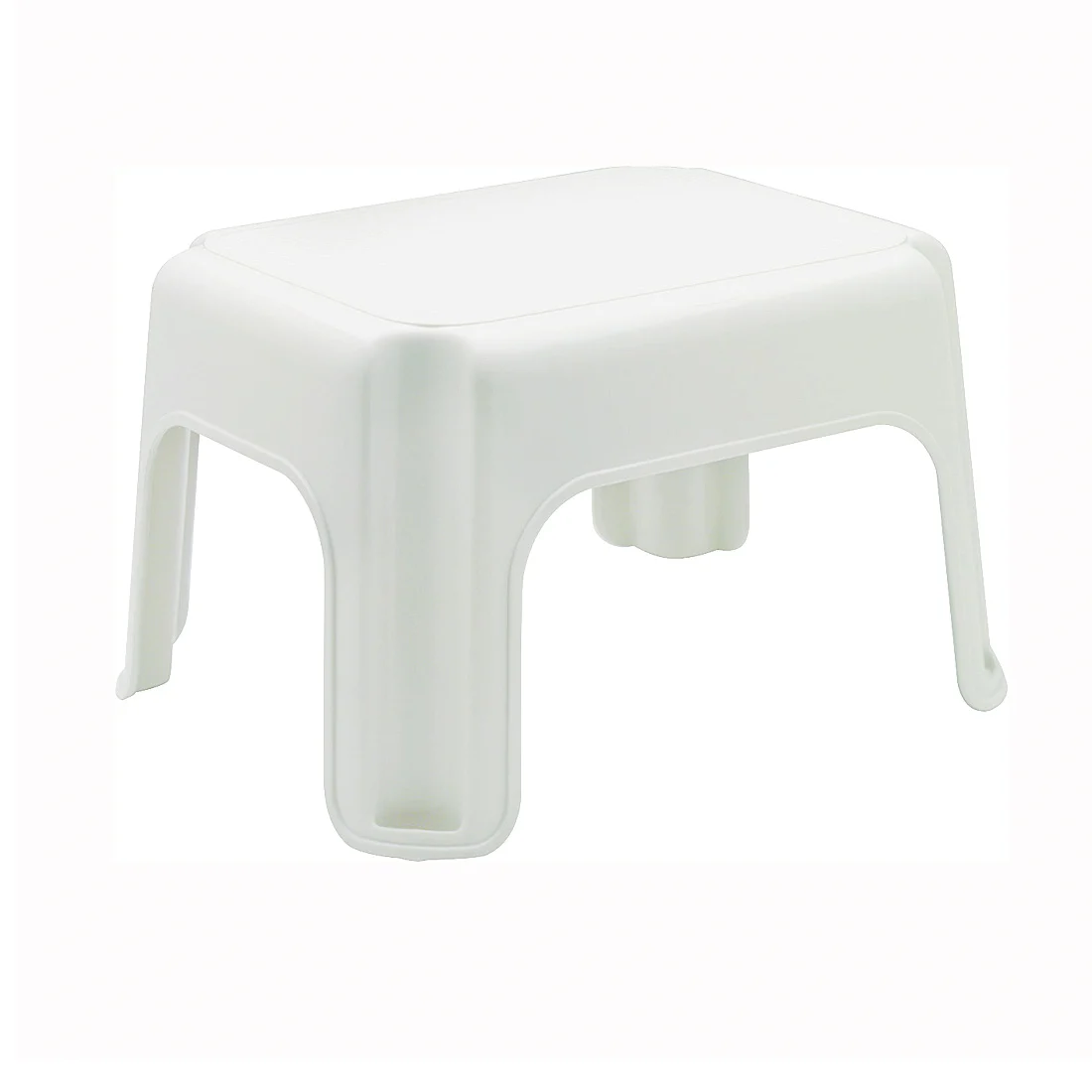 FG420087BISQUE Utility Step Stool, 9-1/4 in H, Bisque