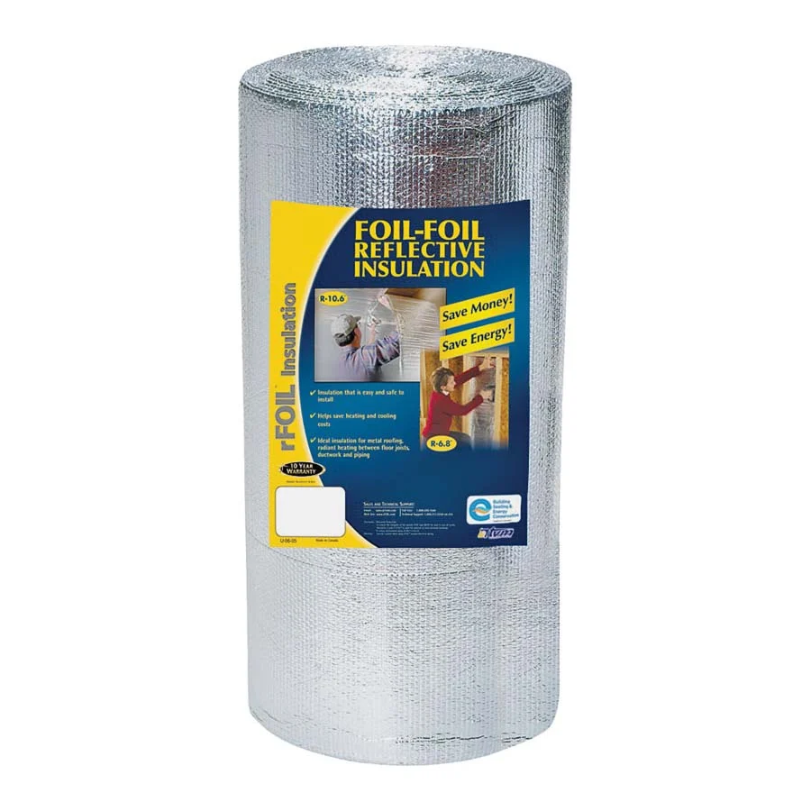 W757 Construction Insulation, 50 ft L, 48 in W, Polyethylene - Innovative Energy