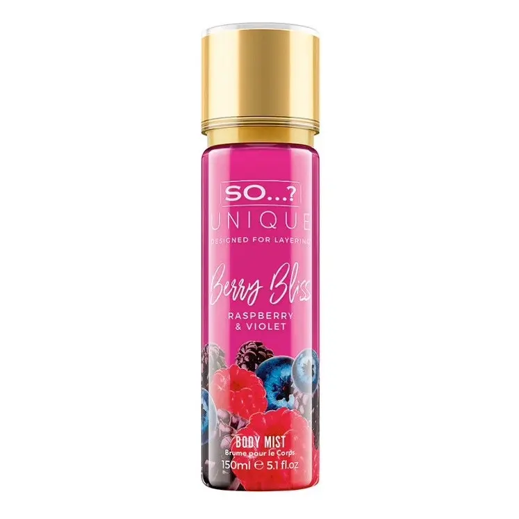 So...? Unique Berry Bliss Body Mist 150ml - Best Gifts Under $20