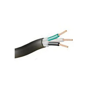55039308 Electrical Wire, 10 AWG Wire, 250 ft L, Copper Conductor, TPE Insulation, TPE Sheath, Black Sheath - CCI