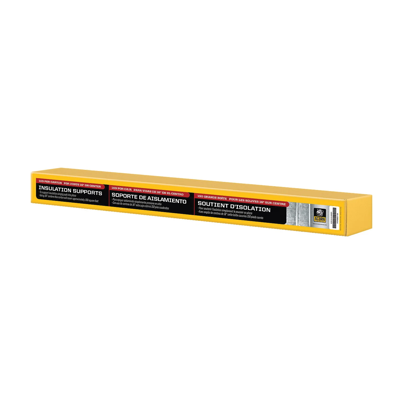 IHW16100 Insulation Support Wire, 16 in OAL, Carbon Steel, 100/CT - Acorn