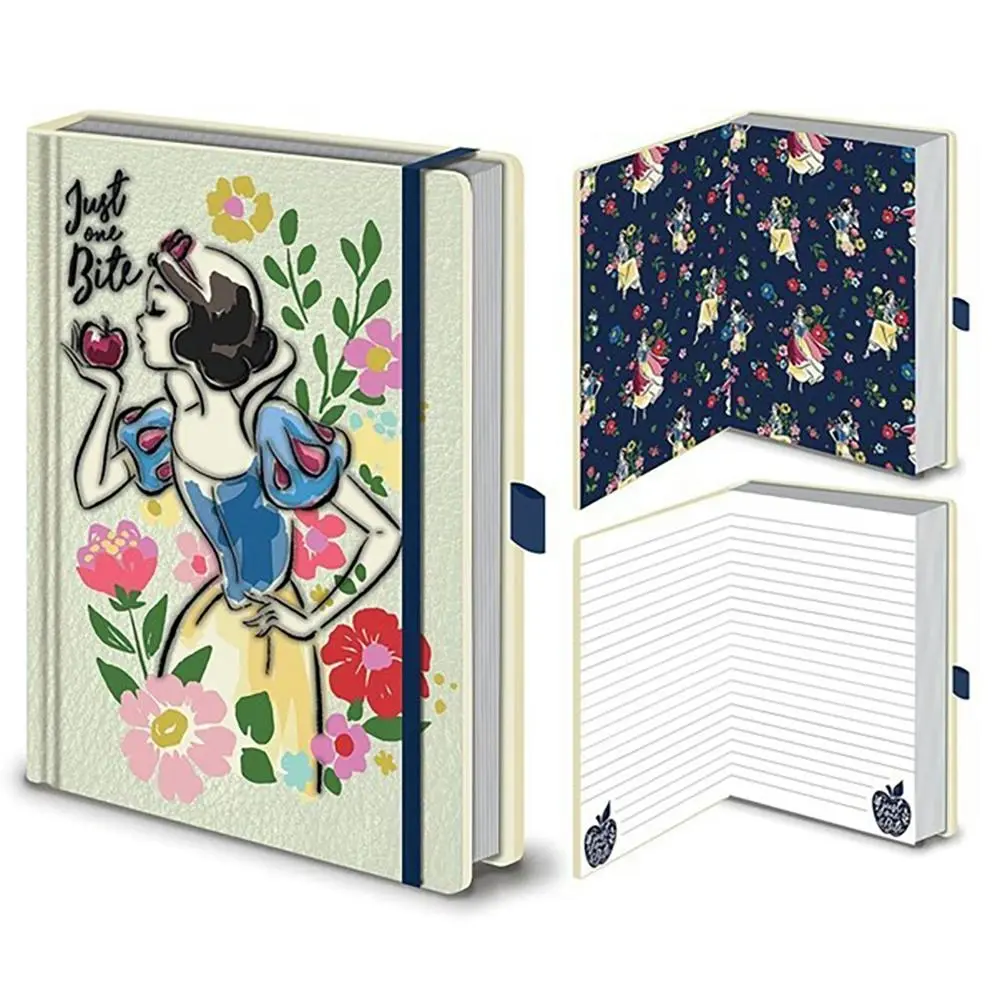Disney Snow White Just One Bite Themed Premium A5 School Stationery Notebook - Office