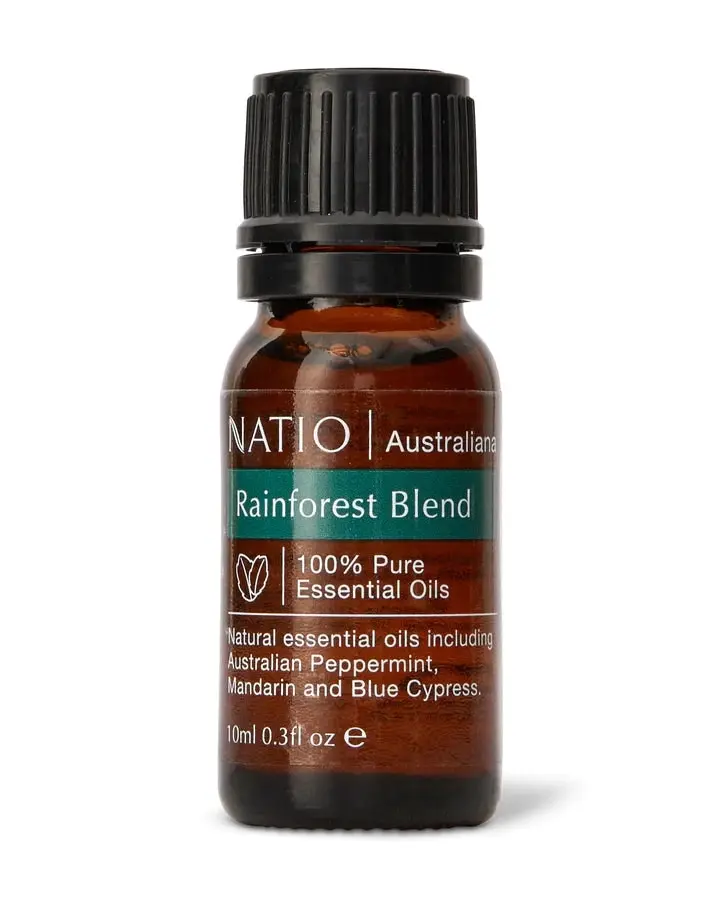 Natio Australiana Rainforest Pure Essential Oil Blend 10ml - Home & Garden