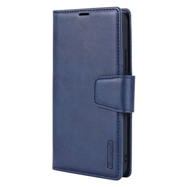 Soka Hanman Wallet Case (Suits Galaxy S24 Plus) - Blue