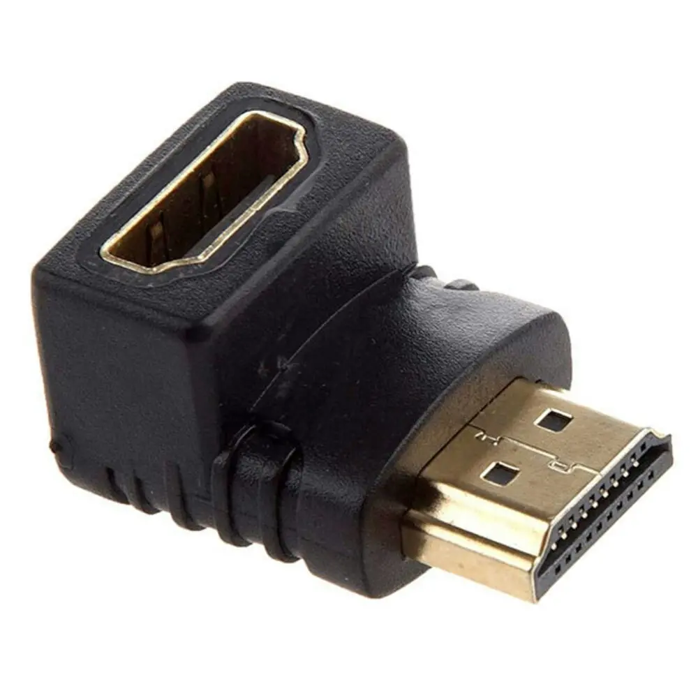 Westinghouse HDMI 90° Angle/L Shape Male to Female Adaptor Connector Gold Plated - Electronics