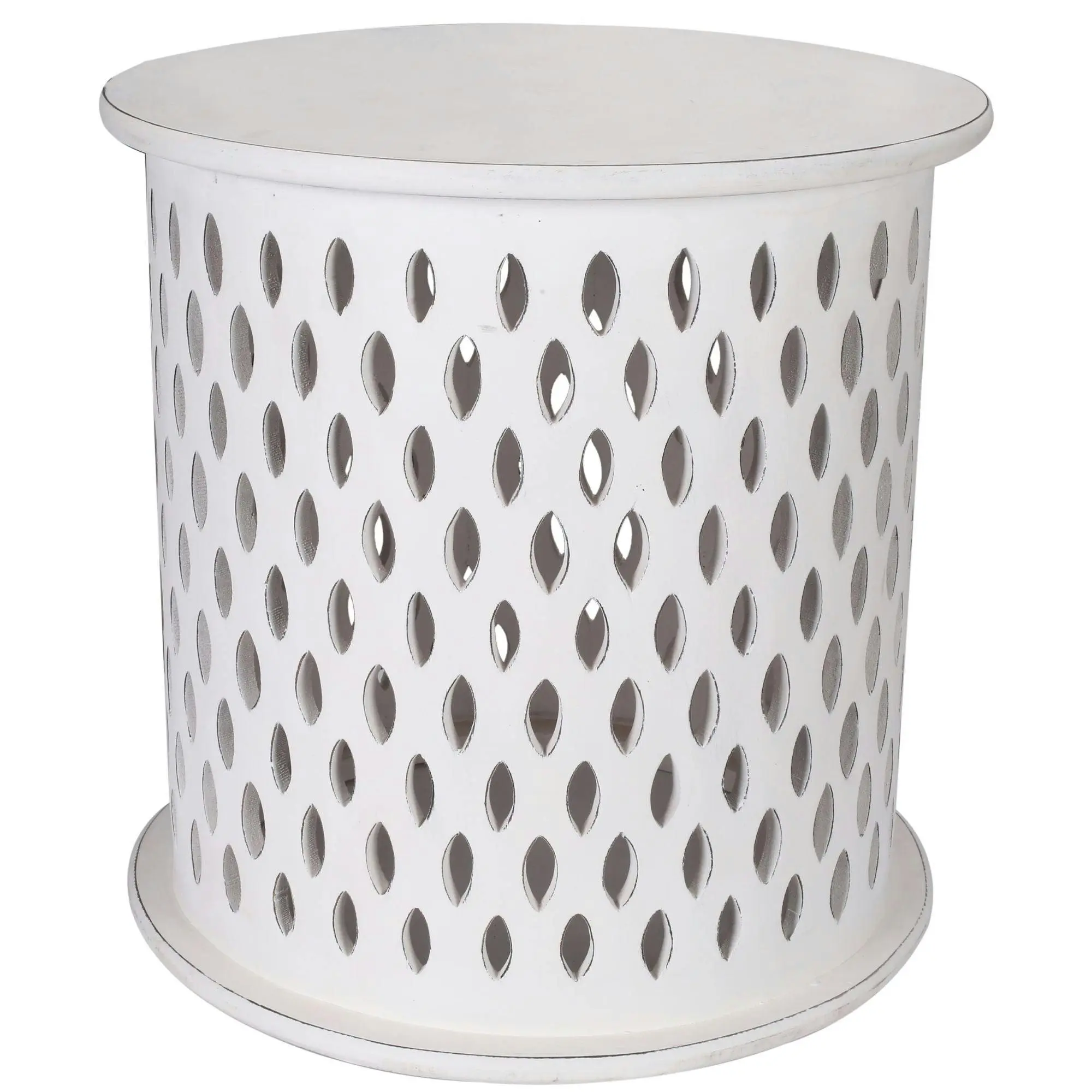 Pansy 50cm Side Table White - Furniture