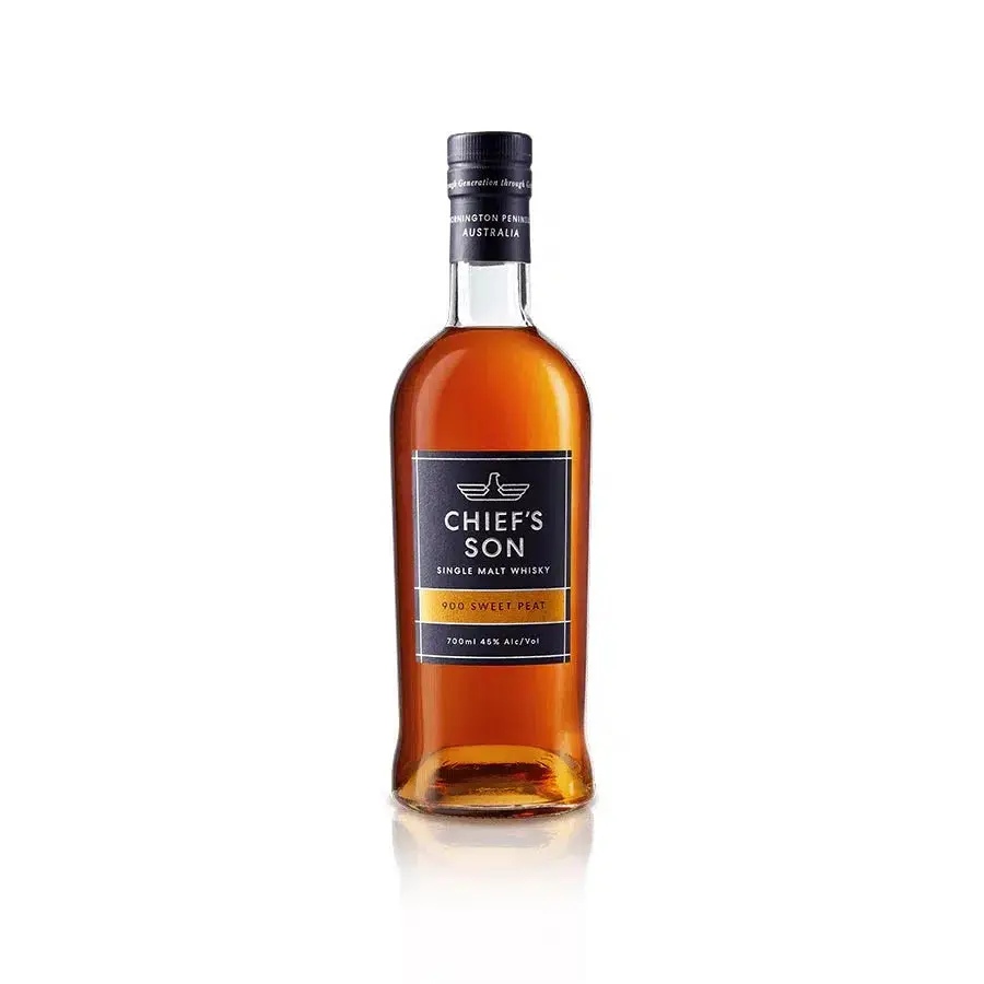 Chief's Son 900 Sweet Peat 45% Single Cask Whisky 700ml - Alcohol