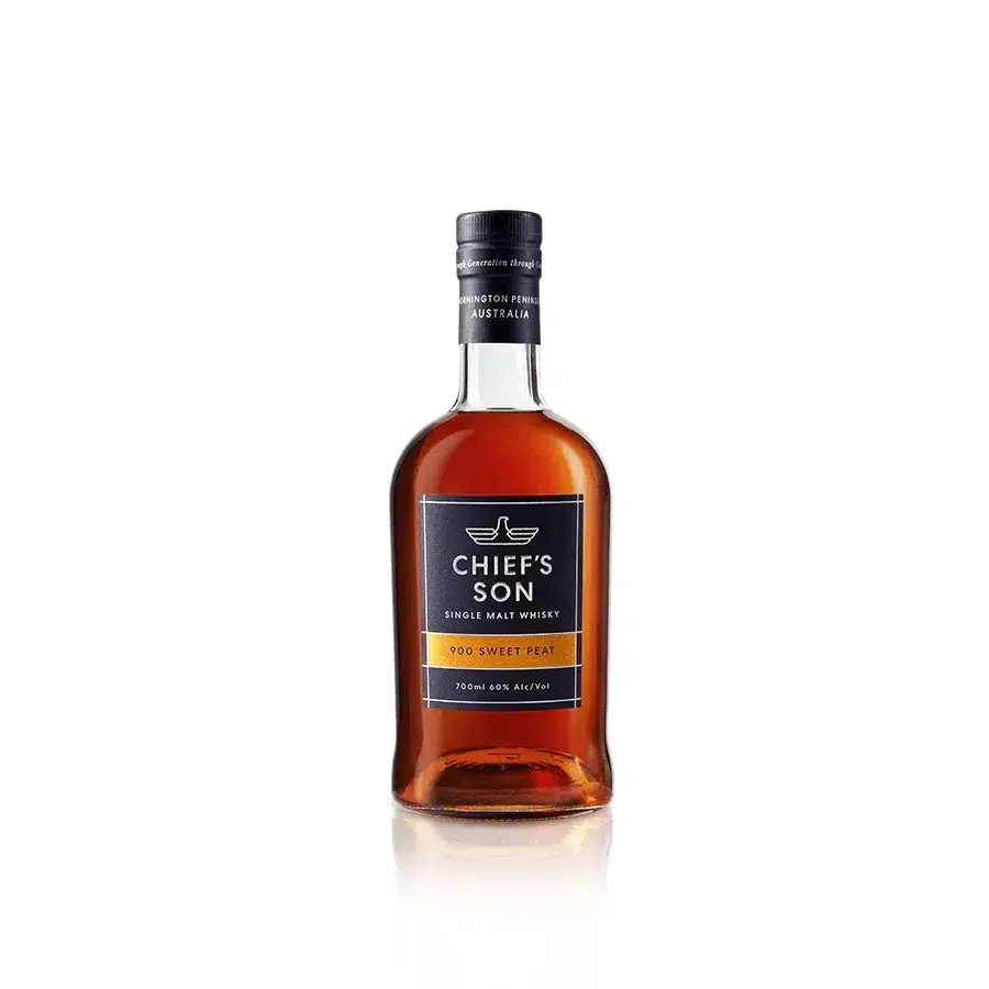 Chief's Son 900 Sweet Peat 60% Single Malt Whisky 700ml - Alcohol