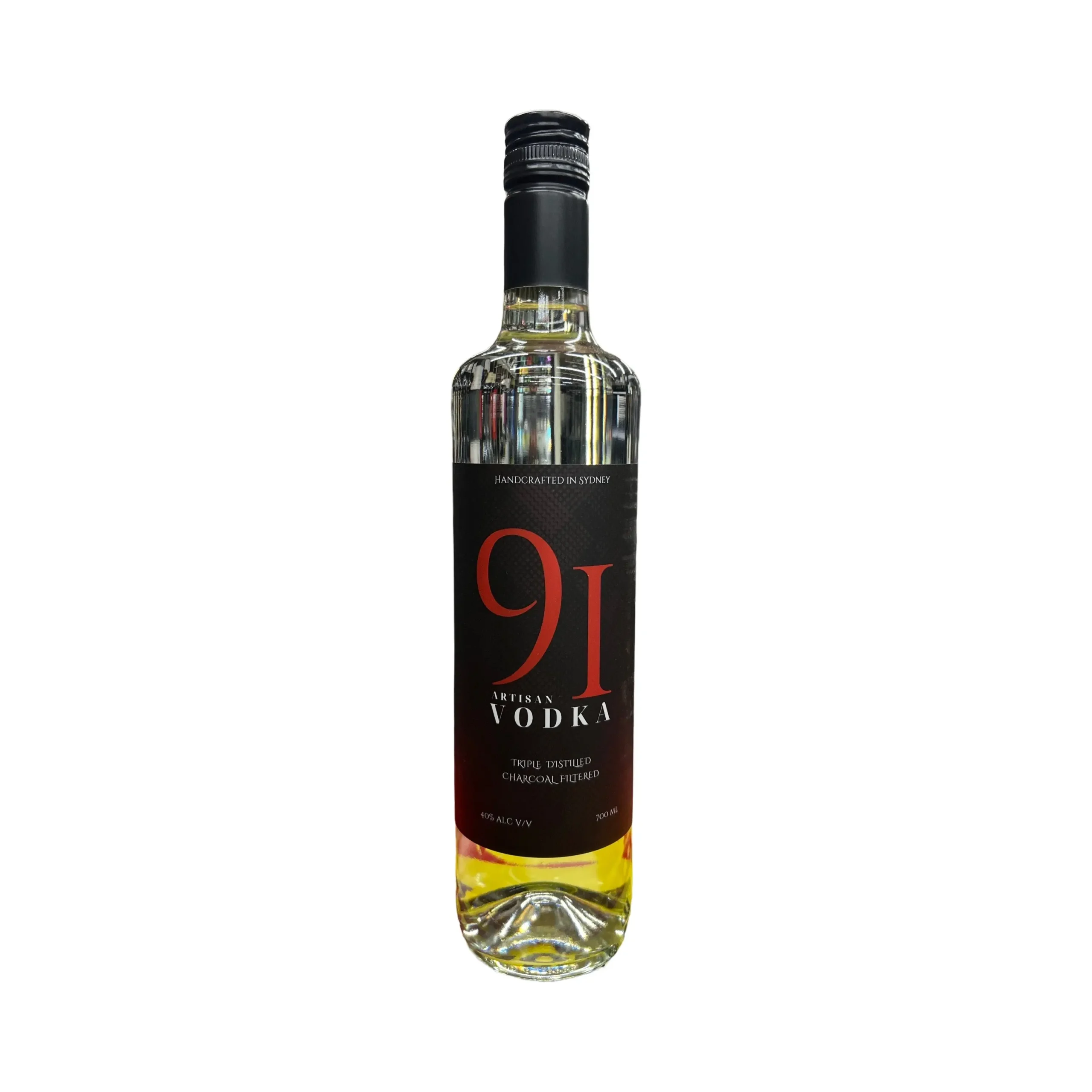 Vodka 91 Premium Triple Distilled Vodka 700ml - Alcohol