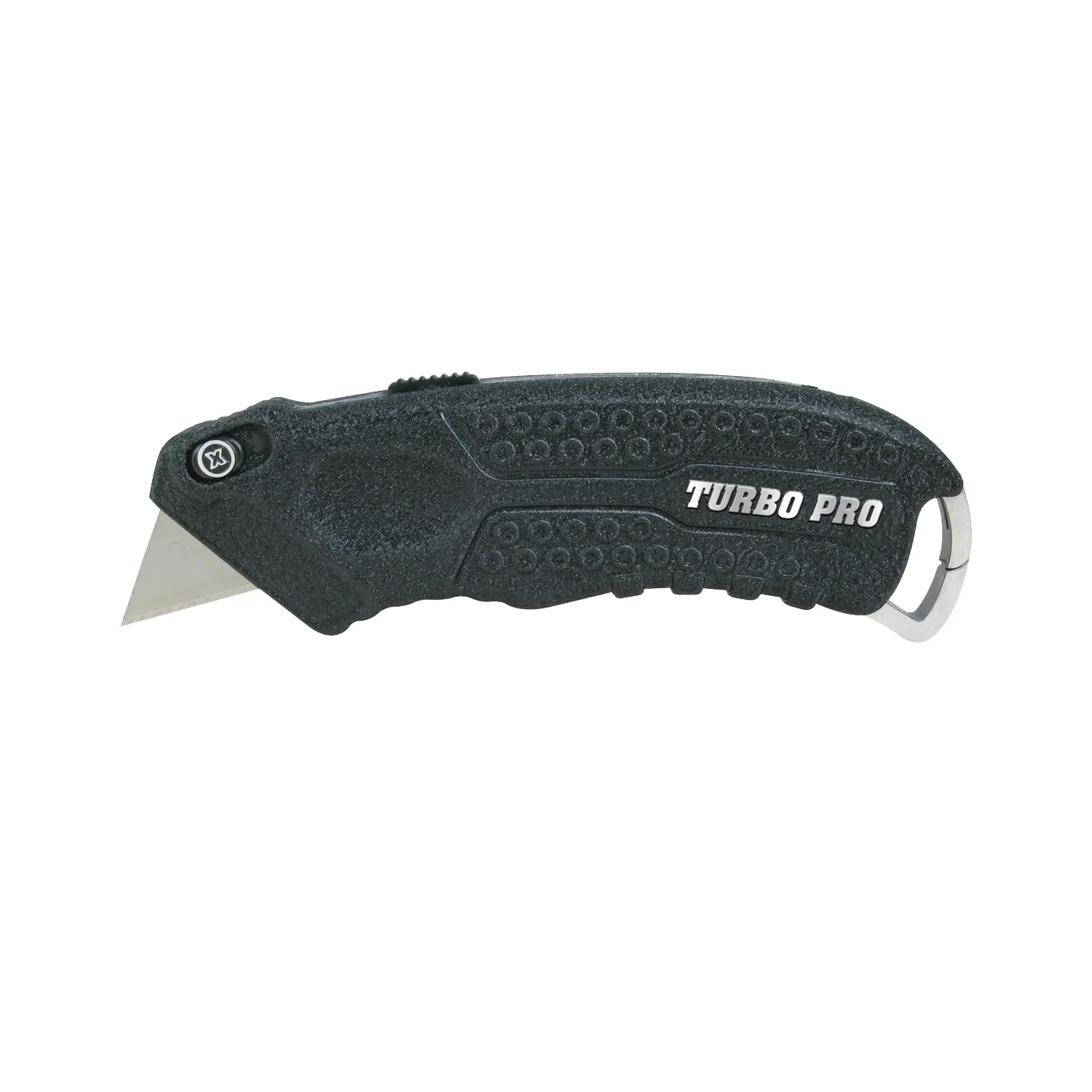 33-187 Turbo Knife, 0.87 in L Blade, 4.13 in W Blade, Ergonomic Handle, Black Handle