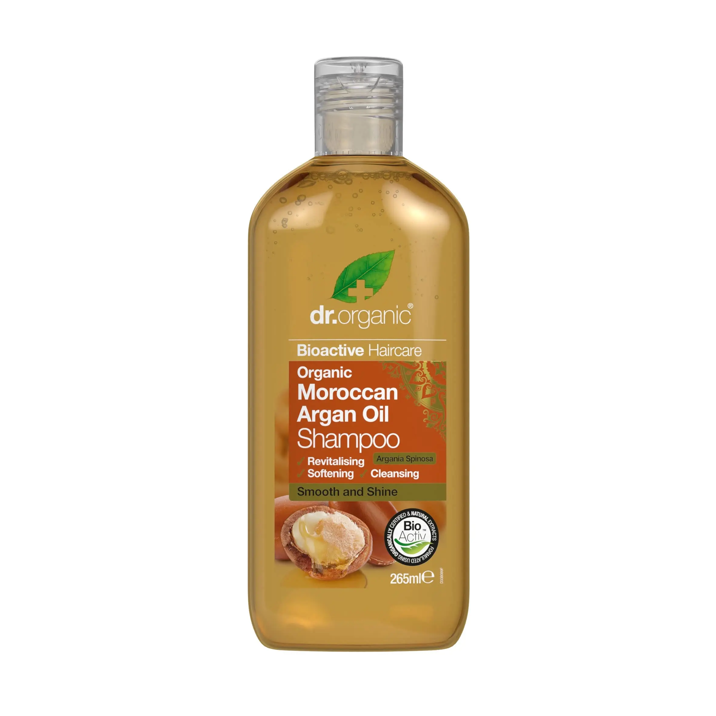 DR ORGANIC Shampoo Organic Moroccan Argan Oil 265ml - Beauty
