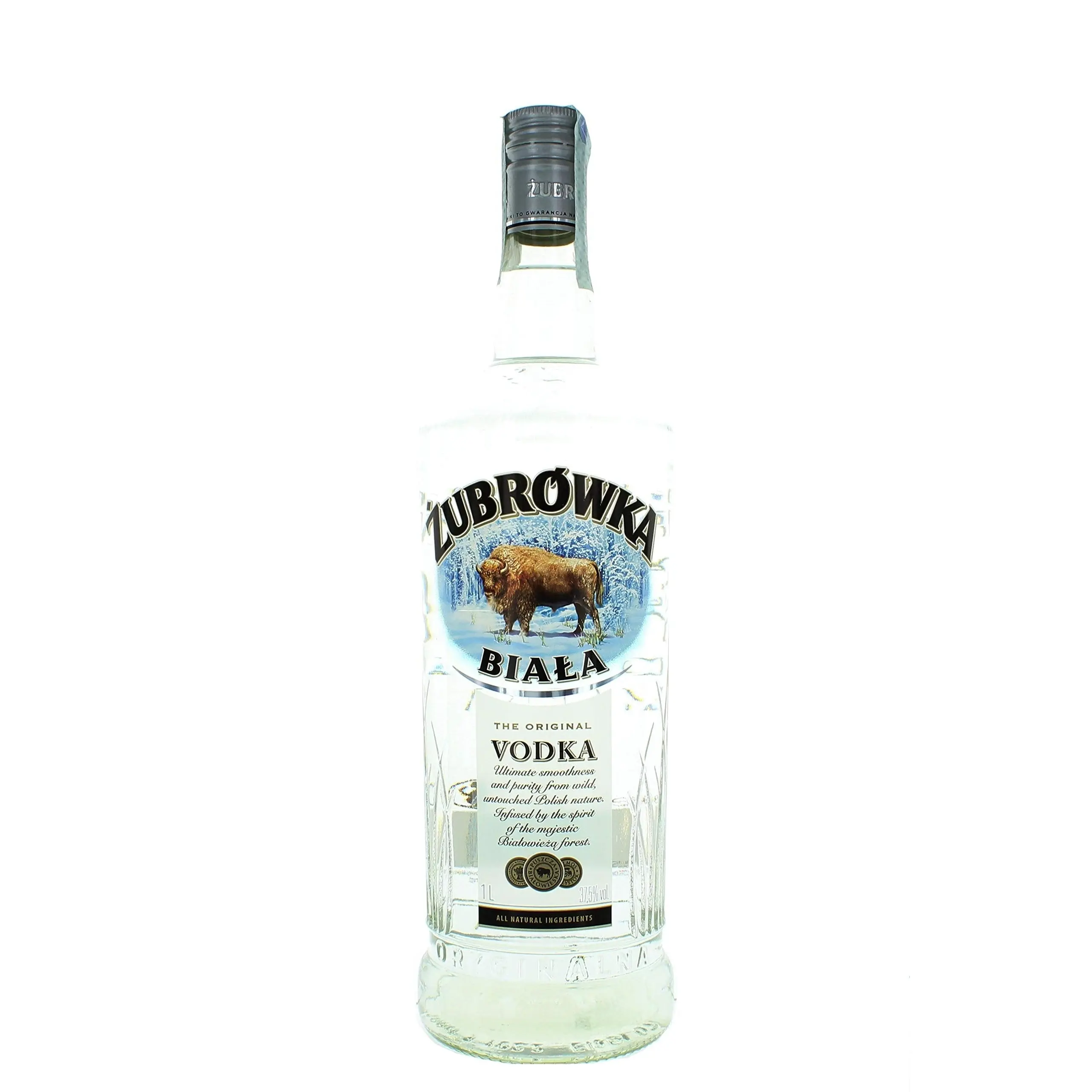 Zubrowka Biala Vodka 1L - Alcohol