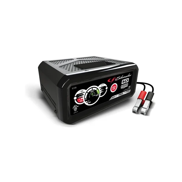 SC1306 Battery Charger/Engine Starter, 6 A Continuous, 19.5 A Intermittent Input, 12 V Output - Schumacher