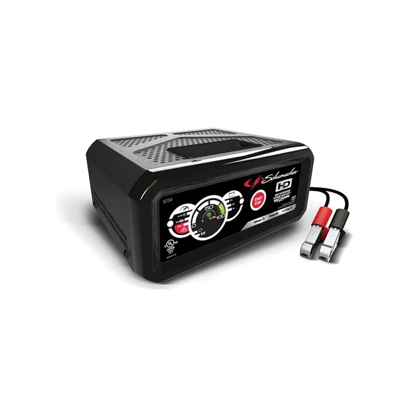 SC1341 Battery Charger/Engine Starter, 6 A Continuous, 19.5 A Intermittent Input, 12 V Output, AGM Battery - Schumacher