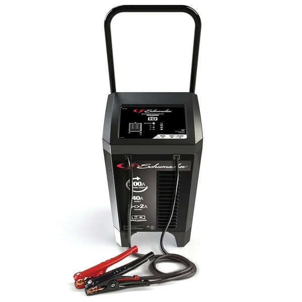 SC1324 Battery Charger/Engine Starter, 10 A Continuous, 48 A Intermittent Input, 12 V Output, AGM Battery - Schumacher