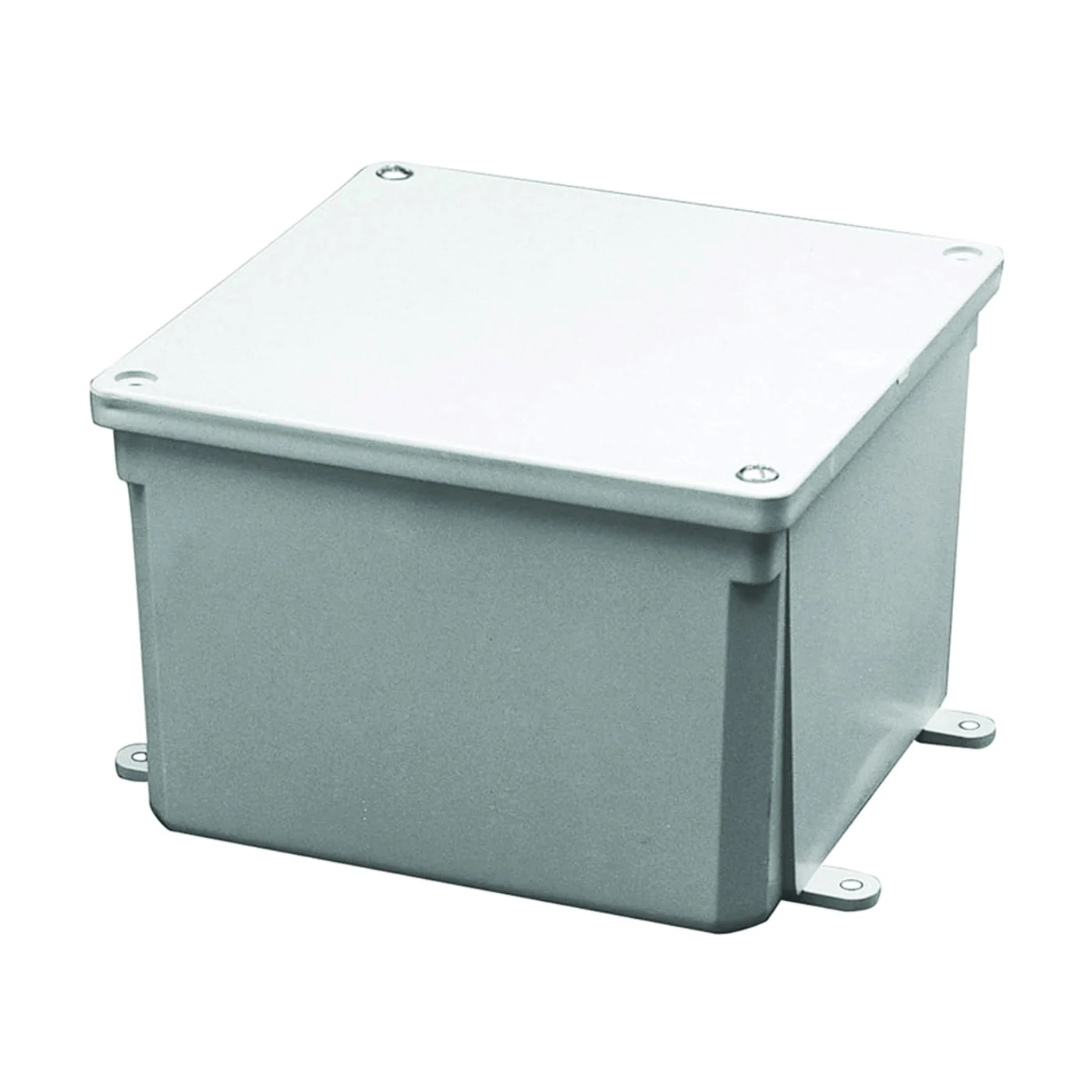 E987NR Molded Junction Box, PVC, Gray - Carlon