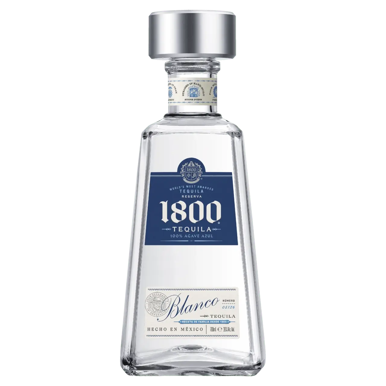1800 Silver Tequila 700ml - Alcohol
